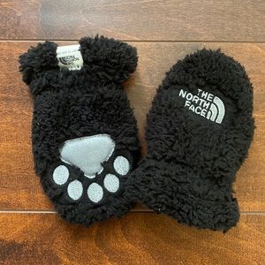 Infant/Baby Black The North Face Mittens